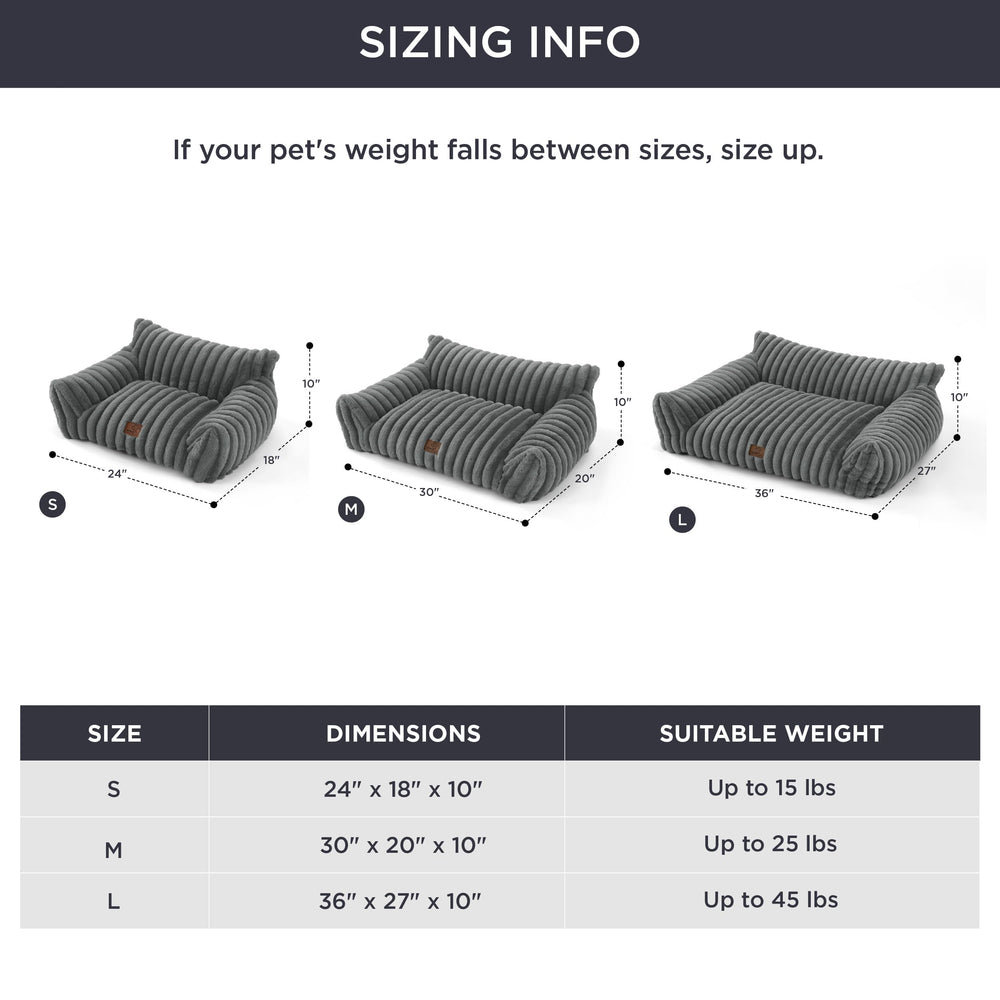 Bedsure cute cat couch foam-polyfill combination provides balanced, comfortable support