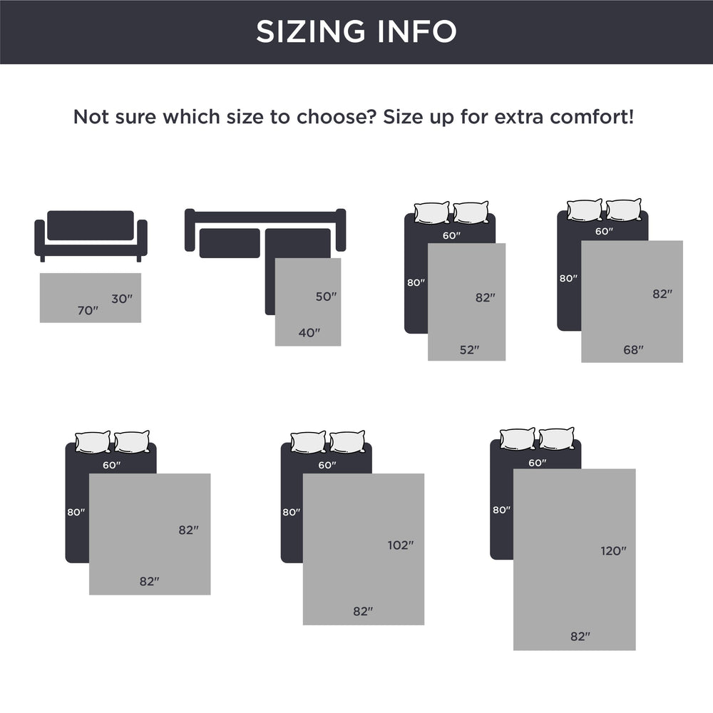 Bedsure dark-grey 30x70 couch cover blends with decor while guarding furniture.