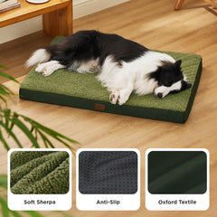 Bedsure dog bed anti-slip base keeps bed steady on floors