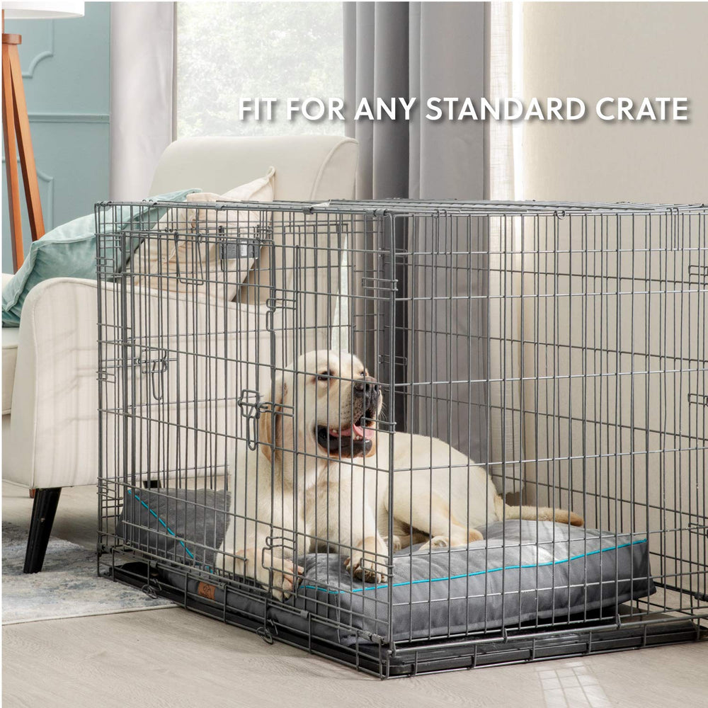Bedsure dog bed cover removable zipper grey emphasizes easy cleaning and freshness