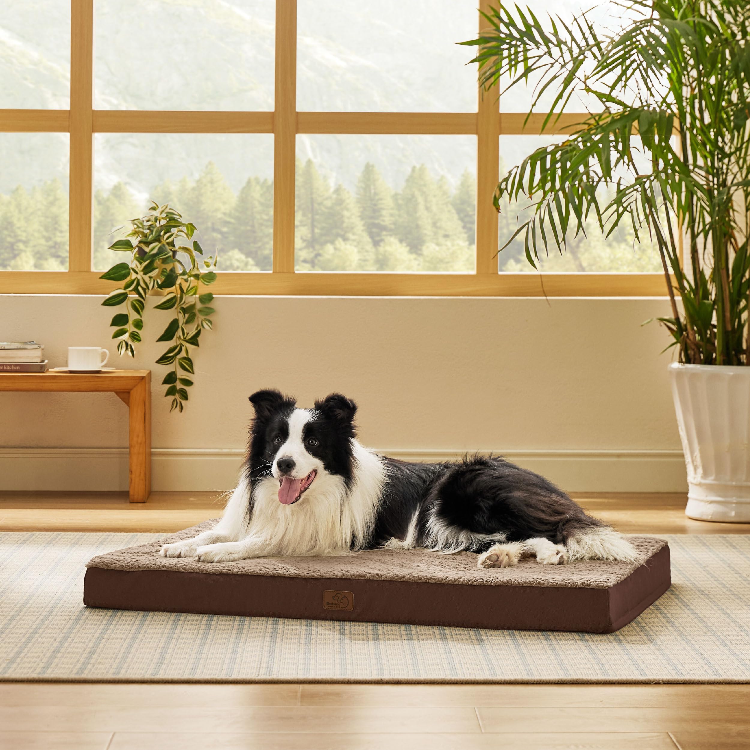 Bedsure large certifications close-up with safety marks