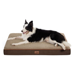 Bedsure large dog bed in living room showing plush, restful naps for pets