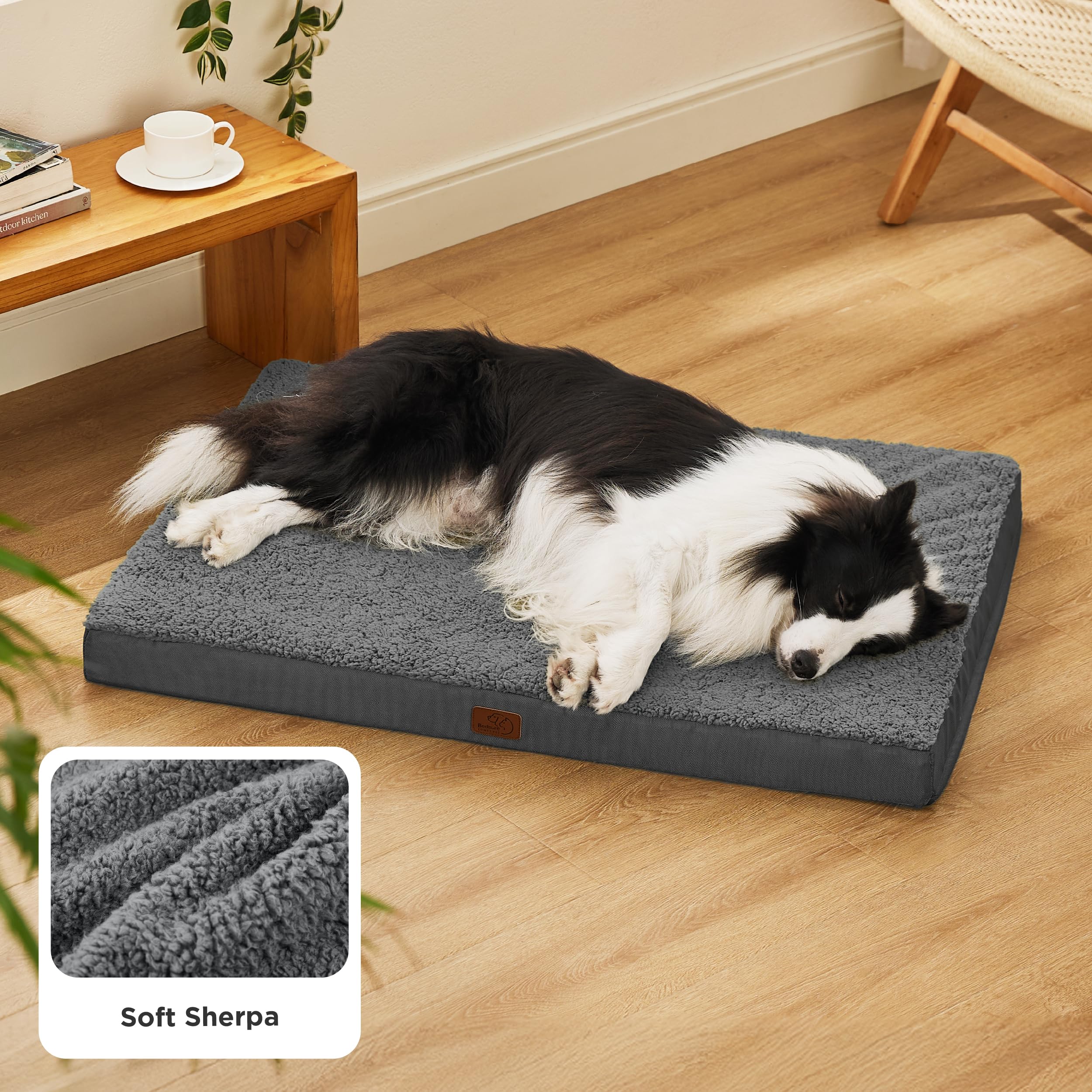 Bedsure large removable cover demonstrates easy machine washing after messes