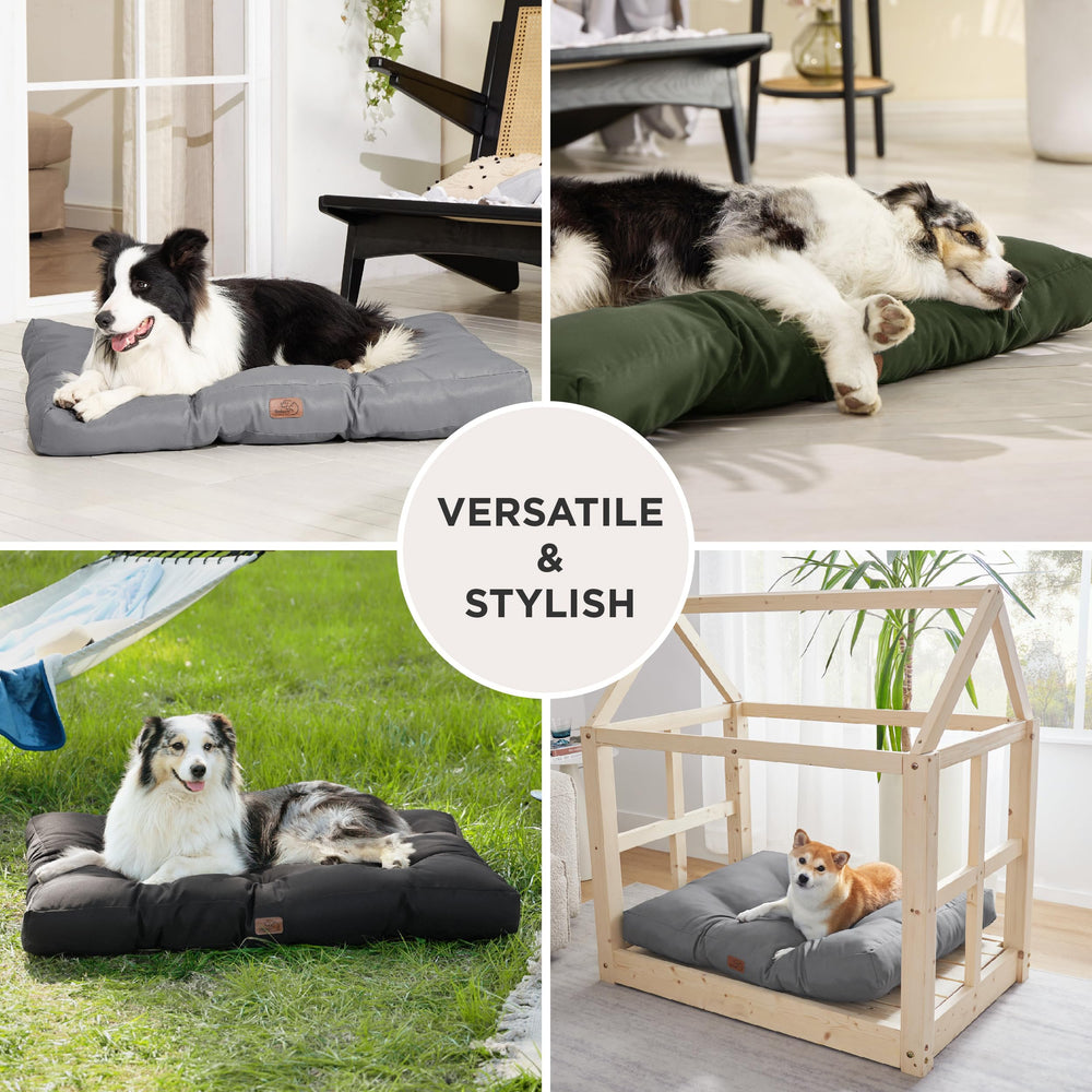 Bedsure dog bed large waterproof fabric protects against spills