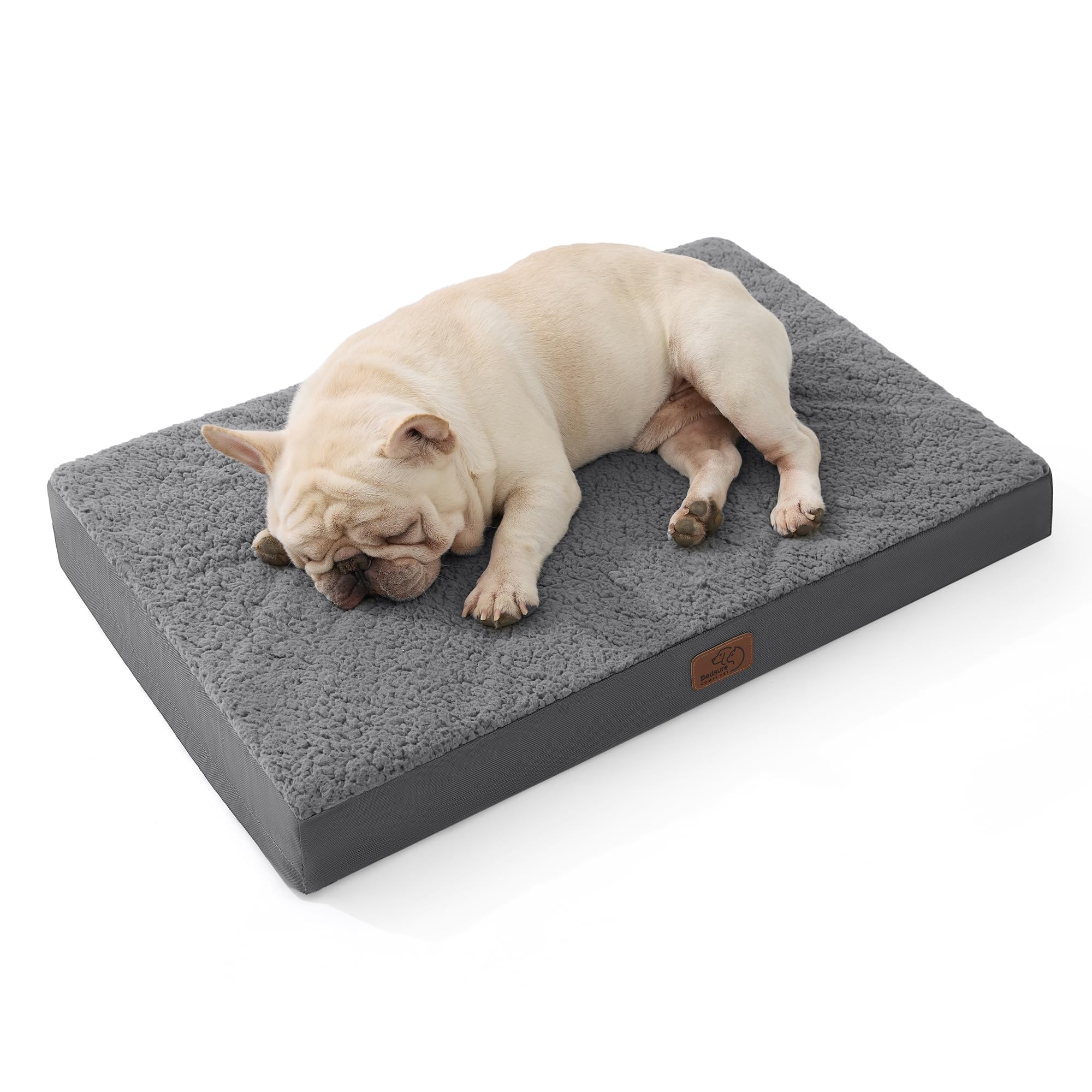 Bedsure dog bed medium with egg crate foam for restful sleep and joint support