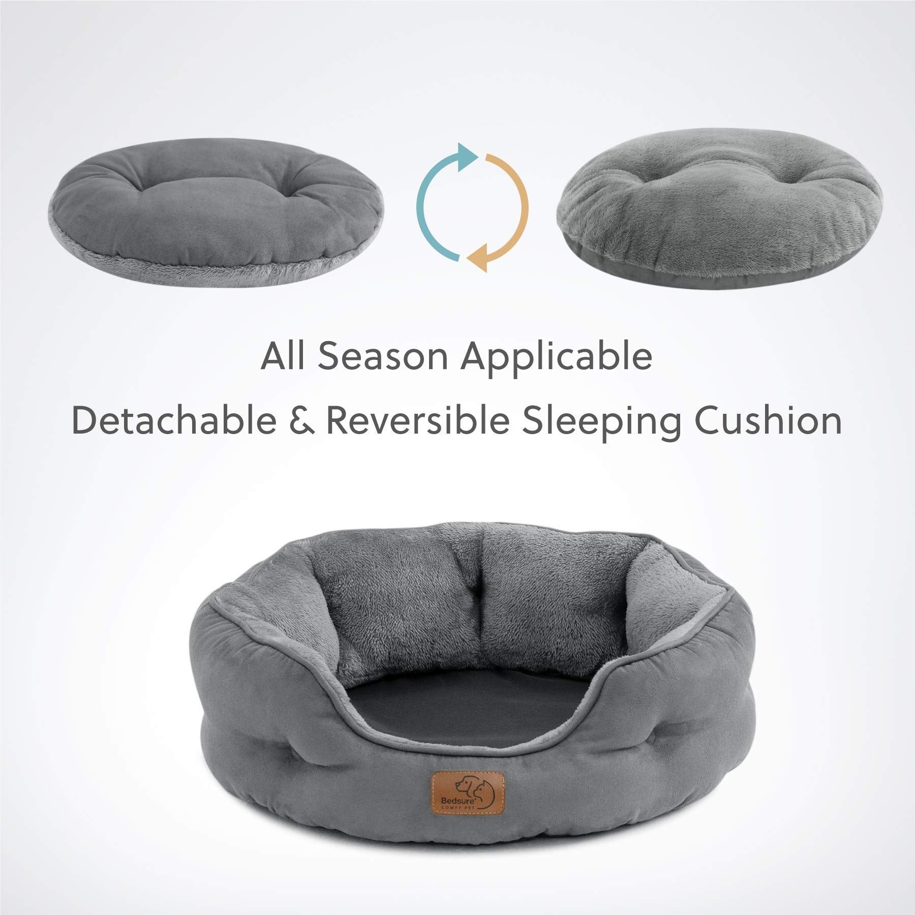 Bedsure bed bottom features non-slip material for stable placement