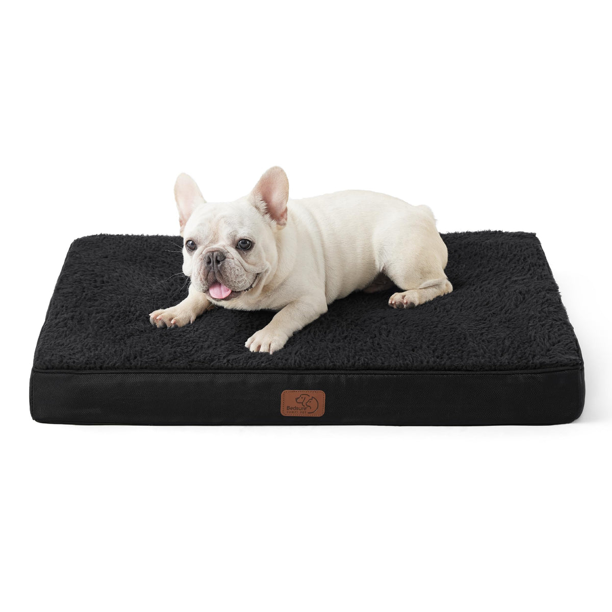 Bedsure dog bed with orthopedic egg-crate foam supports joints for restful sleep