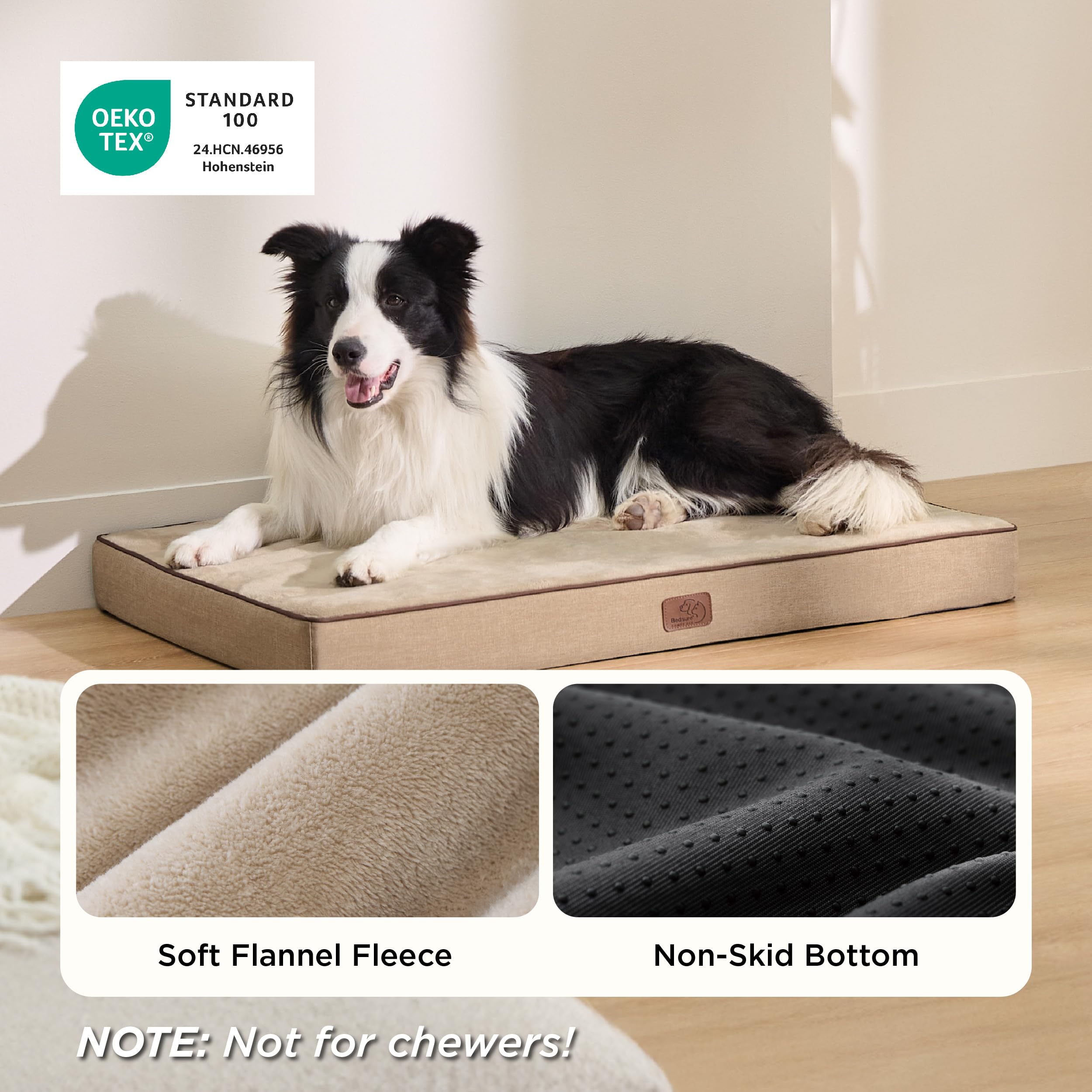 Bedsure dog bed removable washable cover for easy cleaning and upkeep