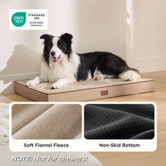Bedsure dog bed removable washable cover for easy cleaning and upkeep