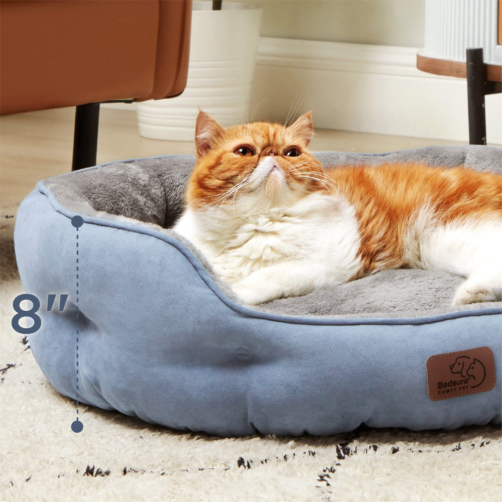 Bedsure dog bed ultra-soft fiber filling cushions joints for comfort