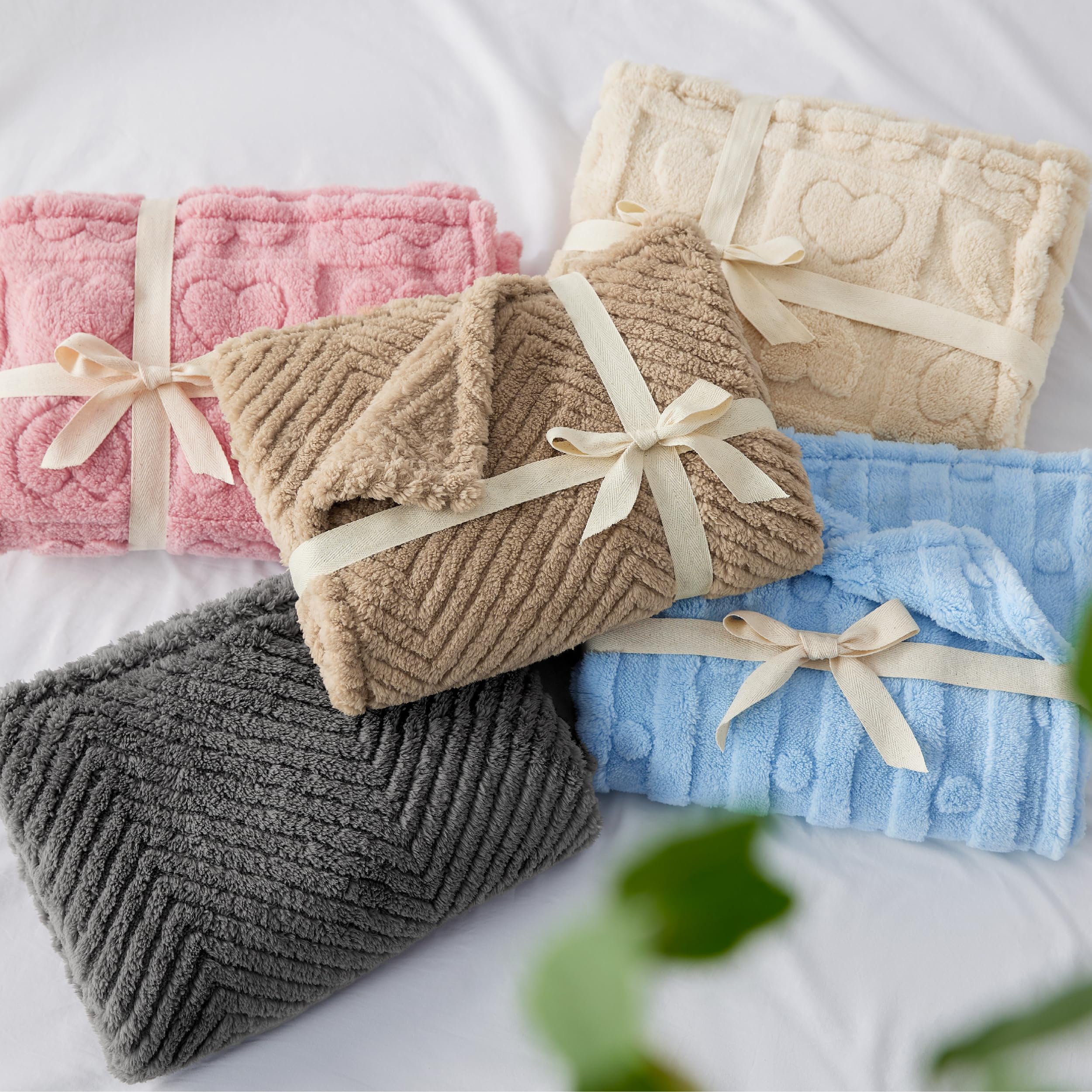 Bedsure travel-friendly blanket ready for car rides and outdoor adventures