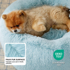 Bedsure donut bed anti-slip base keeps the round bed in place