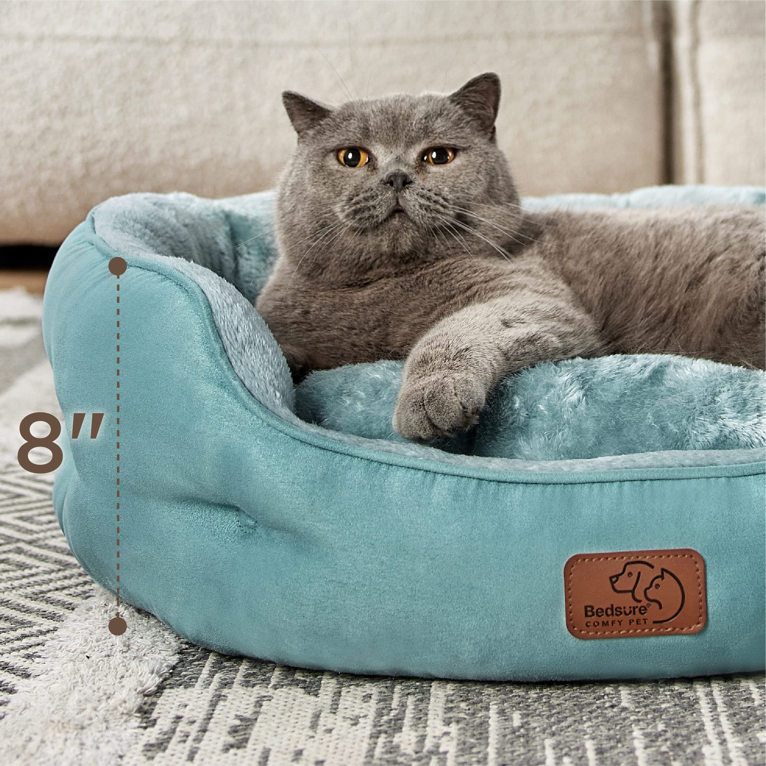 Bedsure easy-care pet bed designed for machine washing and quick refreshes.