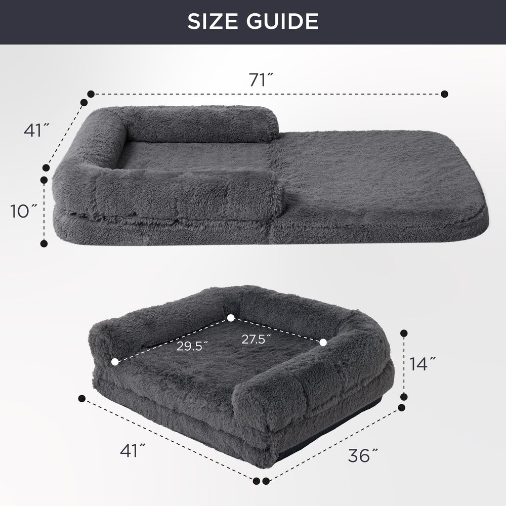 Bedsure built-in storage pocket helps keep essentials tucked away during lounging