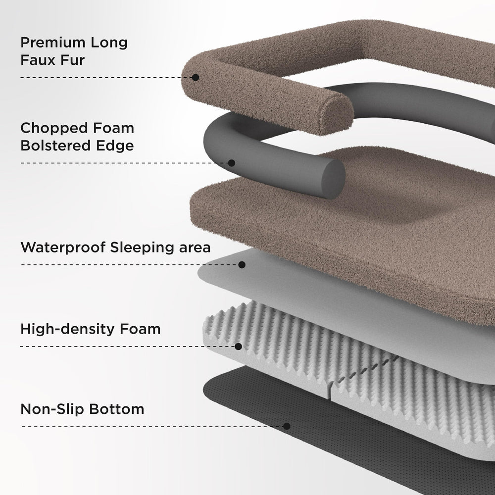 Bedsure waterproof liner keeps foam dry and fresh between uses