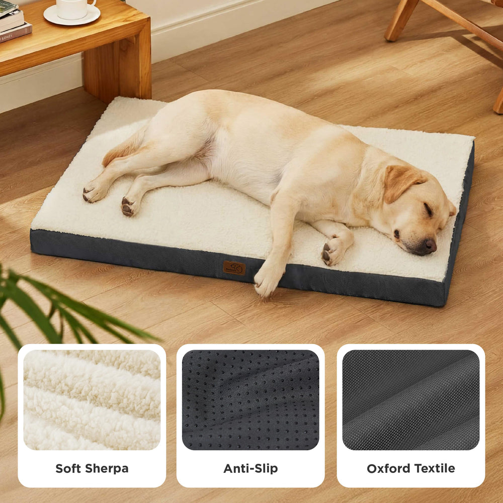 Bedsure sherpa fabric cover offers cloud-soft coziness for relaxed naps.