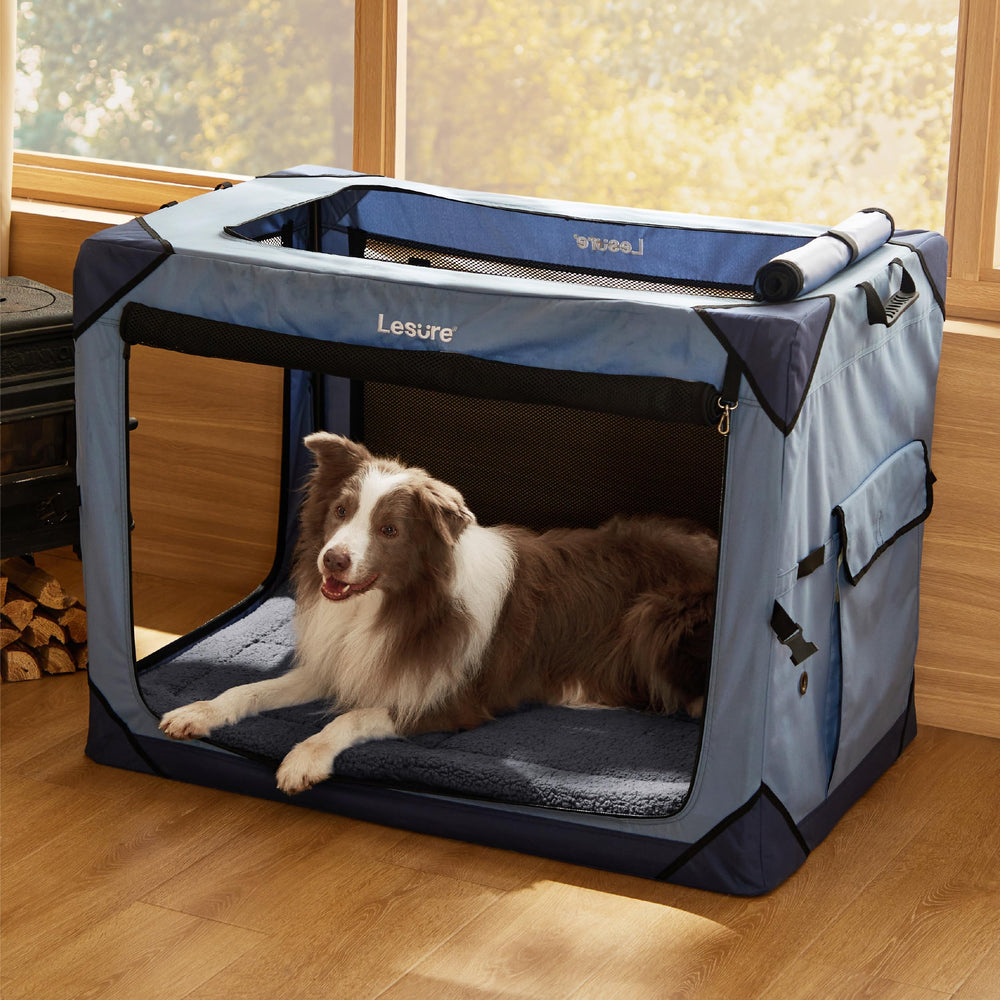 Bedsure high-density foam support promotes restful sleep for active or aging dogs.