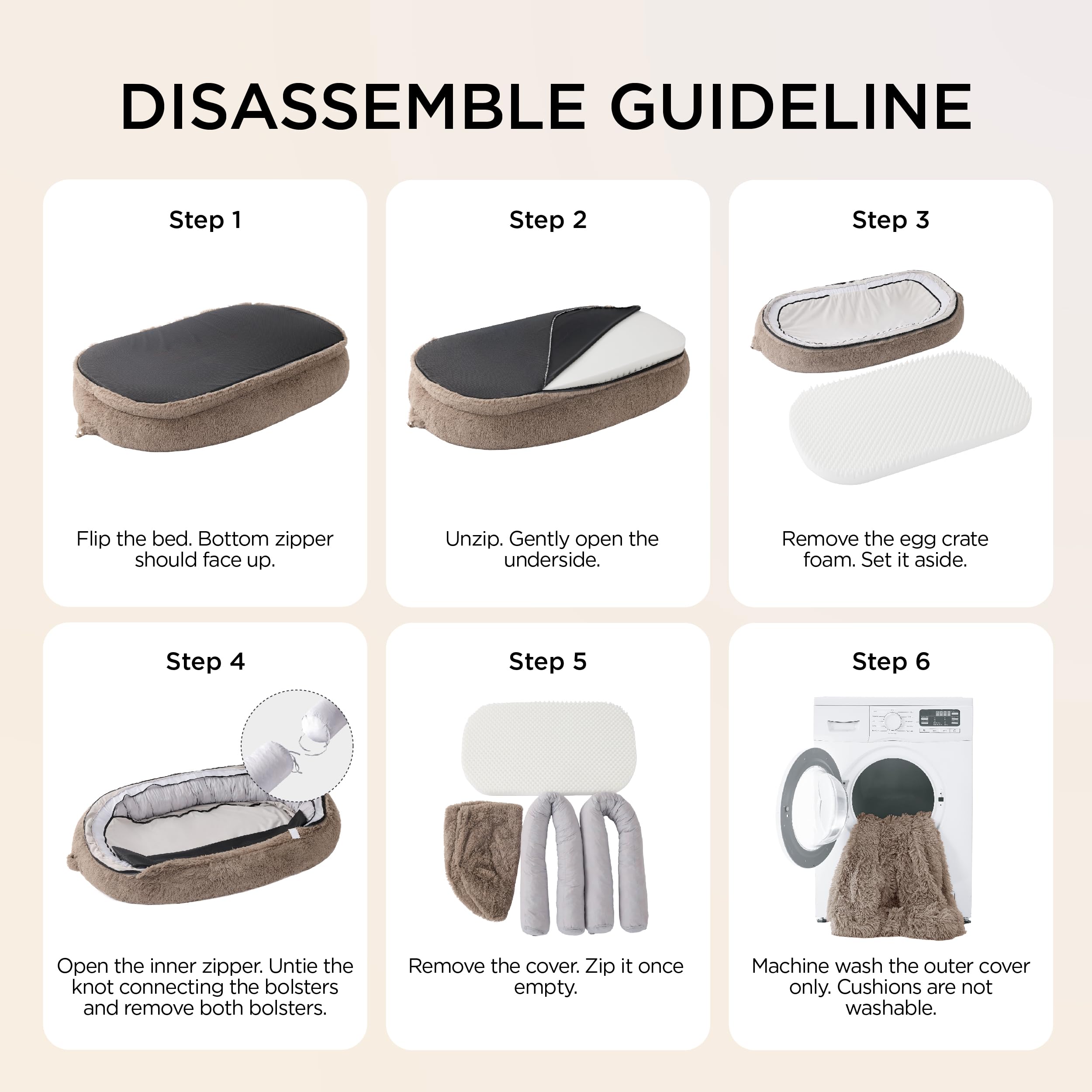 Bedsure waterproof sleeping area protects against spills.