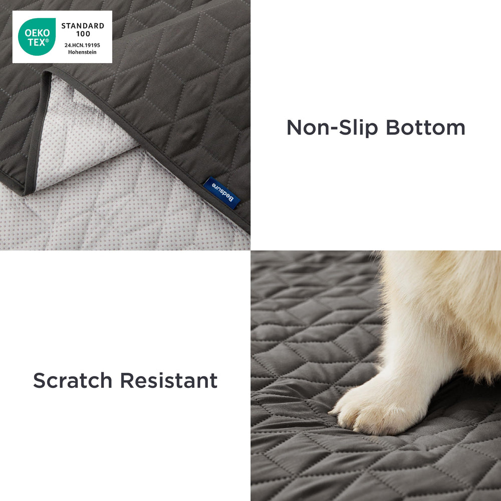 Bedsure machine-washable dog blanket makes cleanup quick after muddy paws.