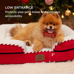 Bedsure bed 4-sided bolster for secure cuddling and neck support.