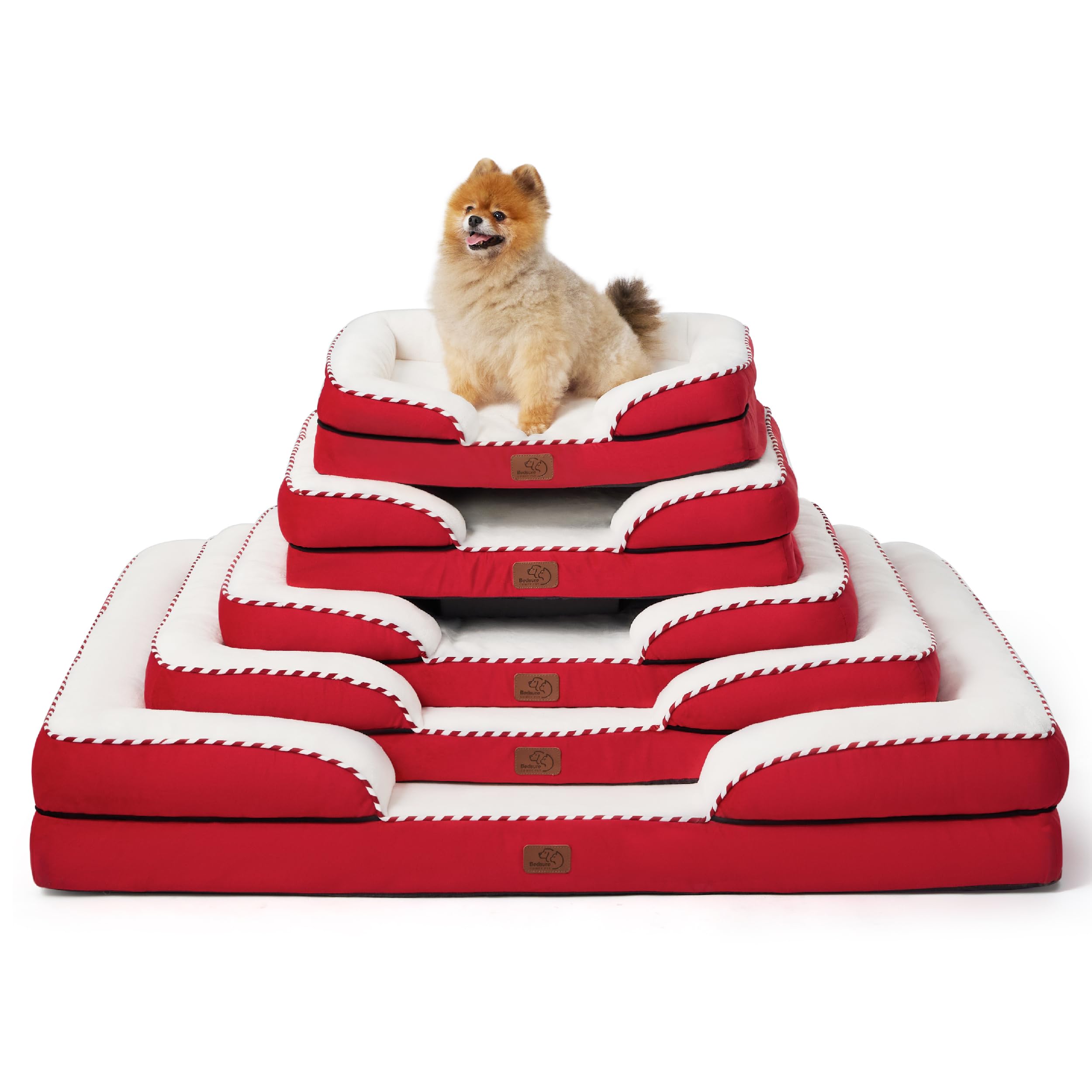 Bedsure pet bed uses CertiPUR-US foam and OEKO-TEX certified materials.