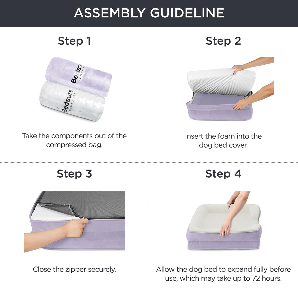 Bedsure egg-crate foam distributes weight for comfortable, restful lounging