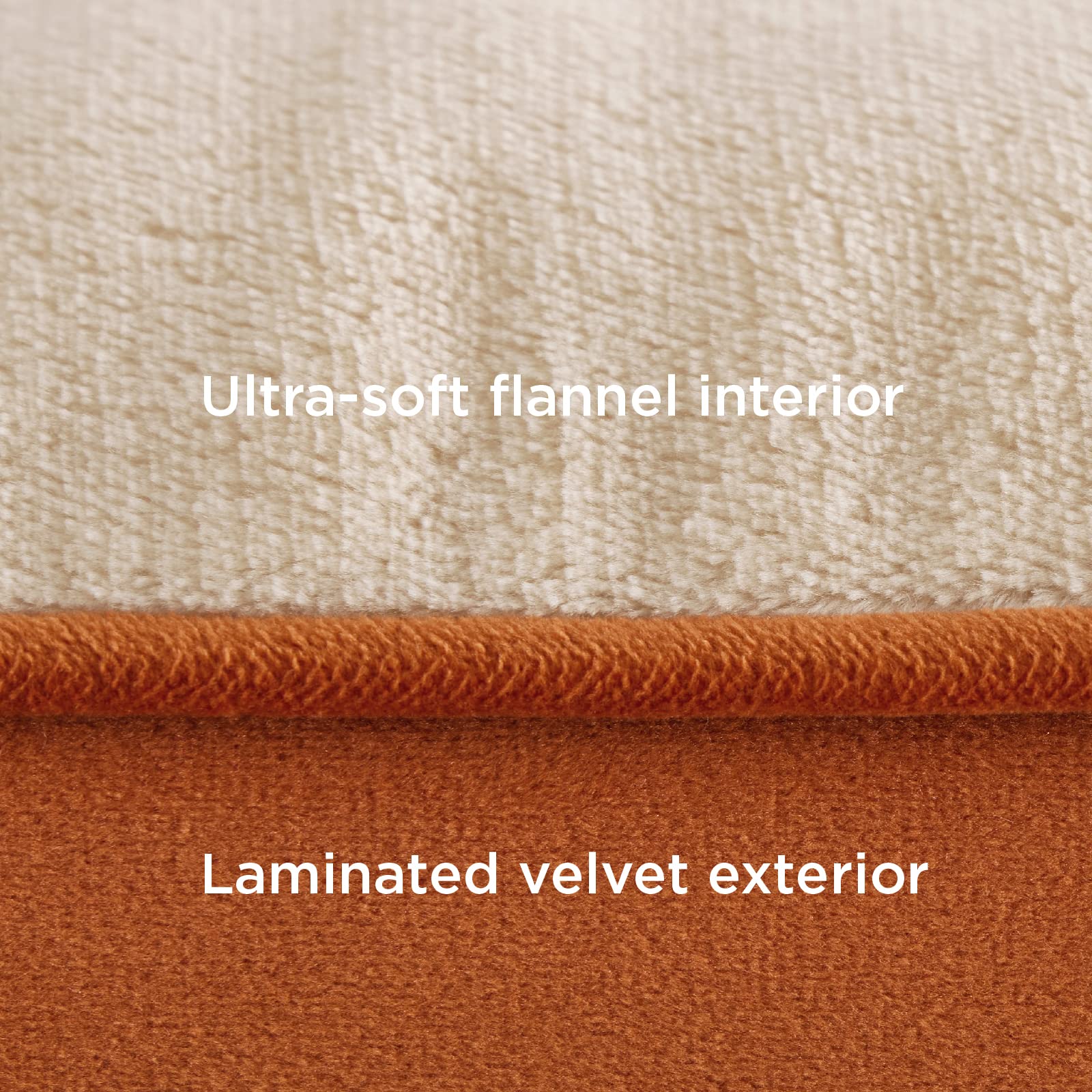 Bedsure orthopedic dog bed ember clay color complements decor