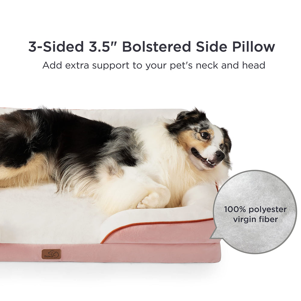 Bedsure soft velvety flannel cover for cozy naps.