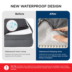 Bedsure inner foam image highlights durable construction and long-lasting support