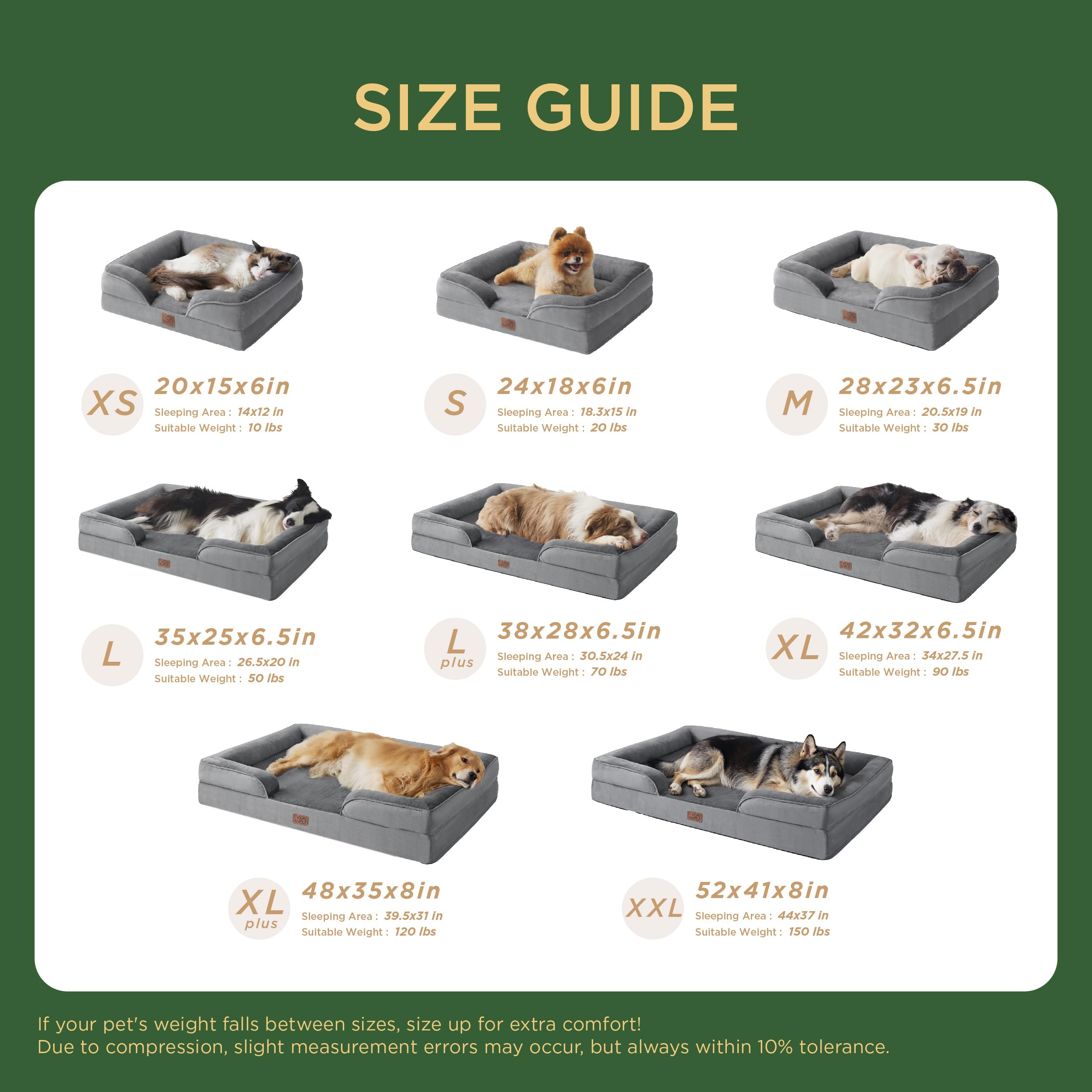 Bedsure orthopedic dog bed non-skid bottom prevents slips during play or quick rises.