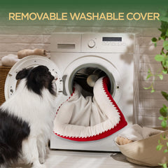 Bedsure orthopedic dog bed non-skid bottom reduces slipping on floors