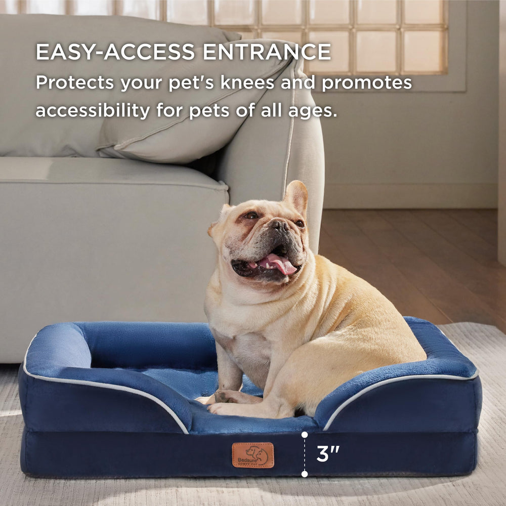 Bedsure non-skid bottom helps prevent slips during use.