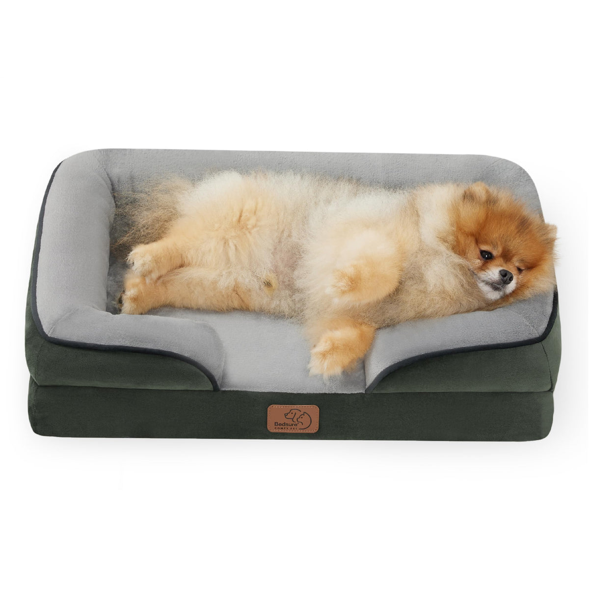 Bedsure orthopedic dog bed for small dogs offers joint support during rest.