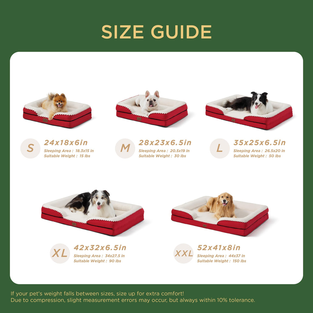 Bedsure orthopedic dog bed soft flannel fabric emphasizes plush cozy feel