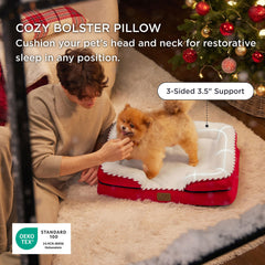 Bedsure bed waterproof cover closeup highlights protection against spills.