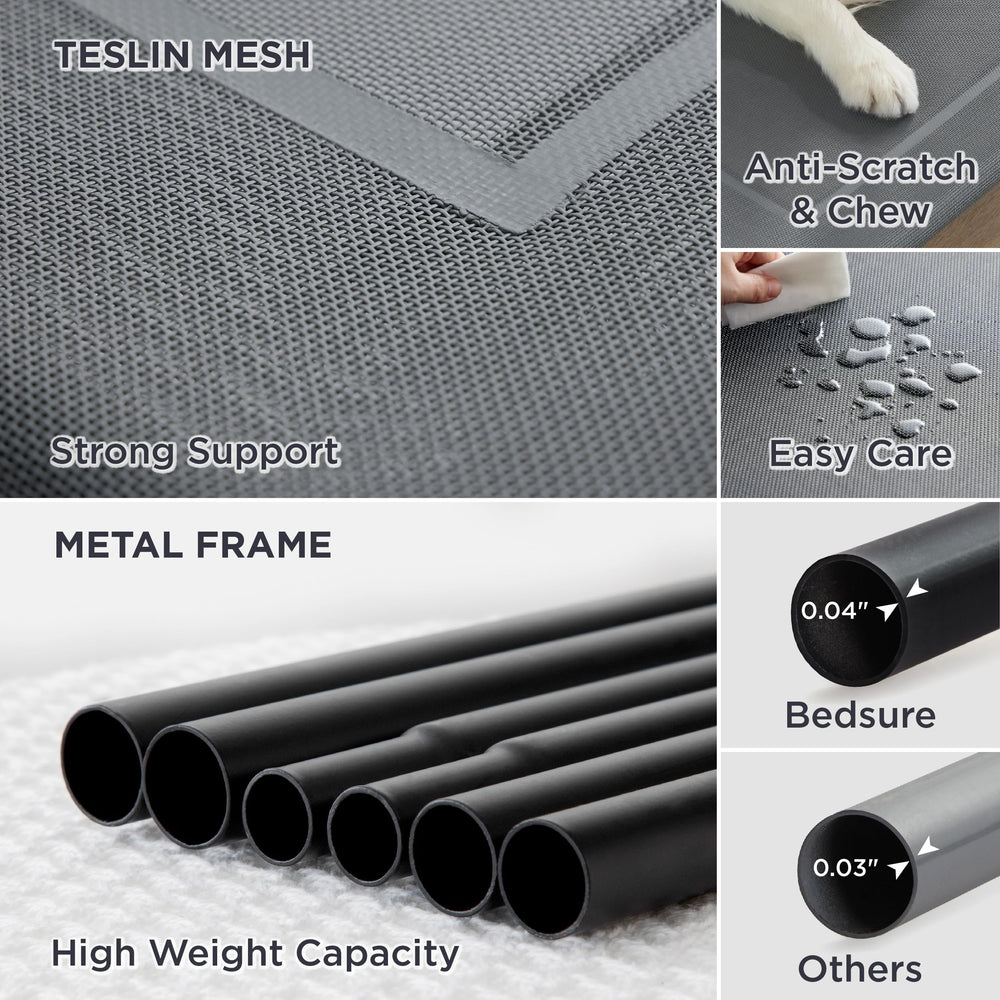 Bedsure portable design highlights quick setup for travel or camping adventures.