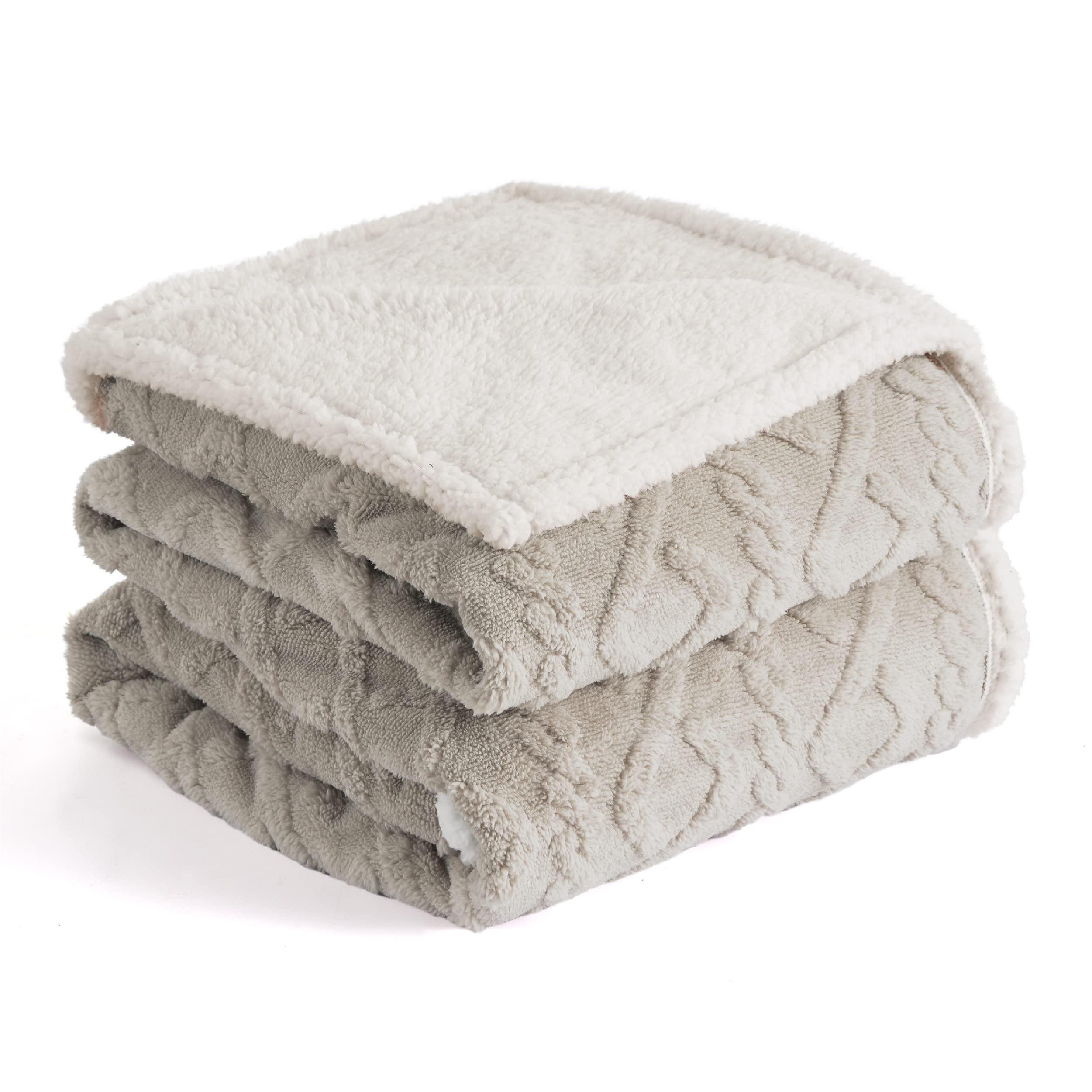 Bedsure pale-oak color blanket complements modern decor