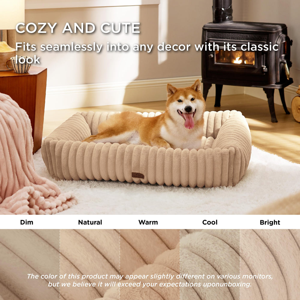 Bedsure removable cover for easy cleaning and care.