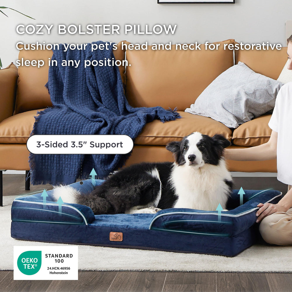 Bedsure removable cover close-up showing machine-washable cleaning convenience