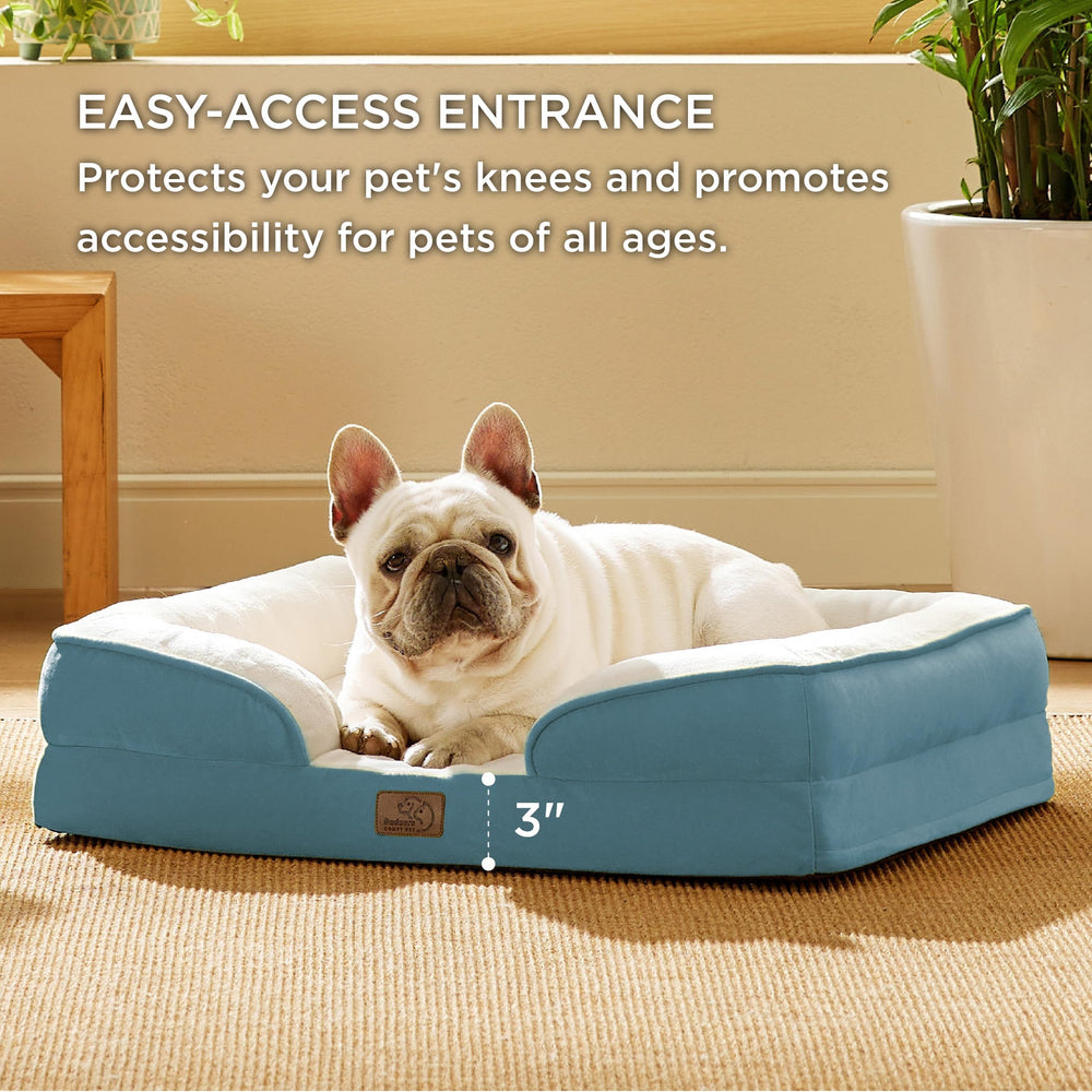 Bedsure removable cover dog bed machine-washable for quick cleanup