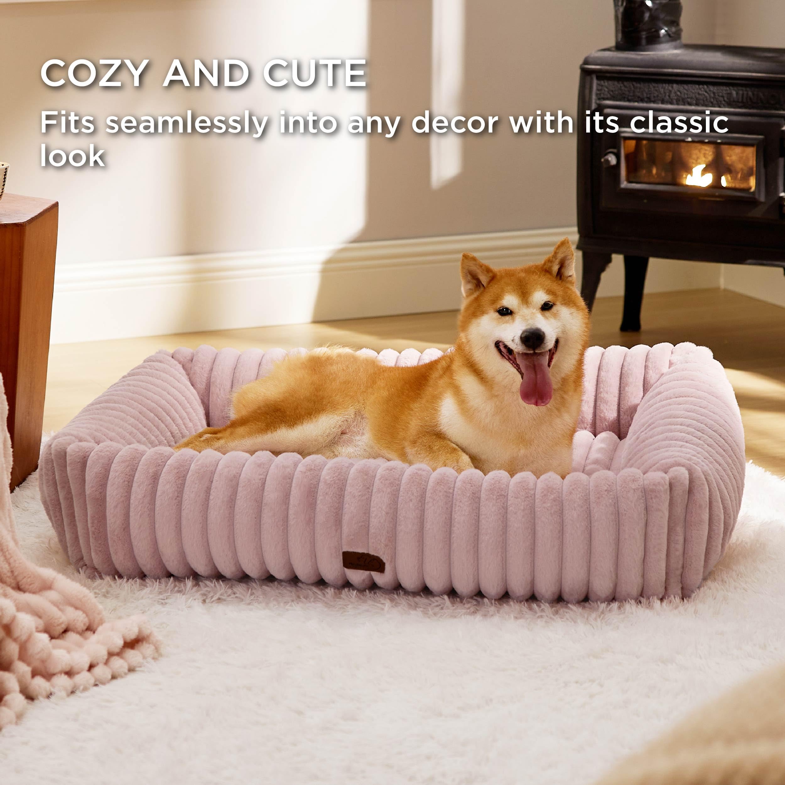 Bedsure removable cover — easy machine-wash cleaning for a fresh bed.