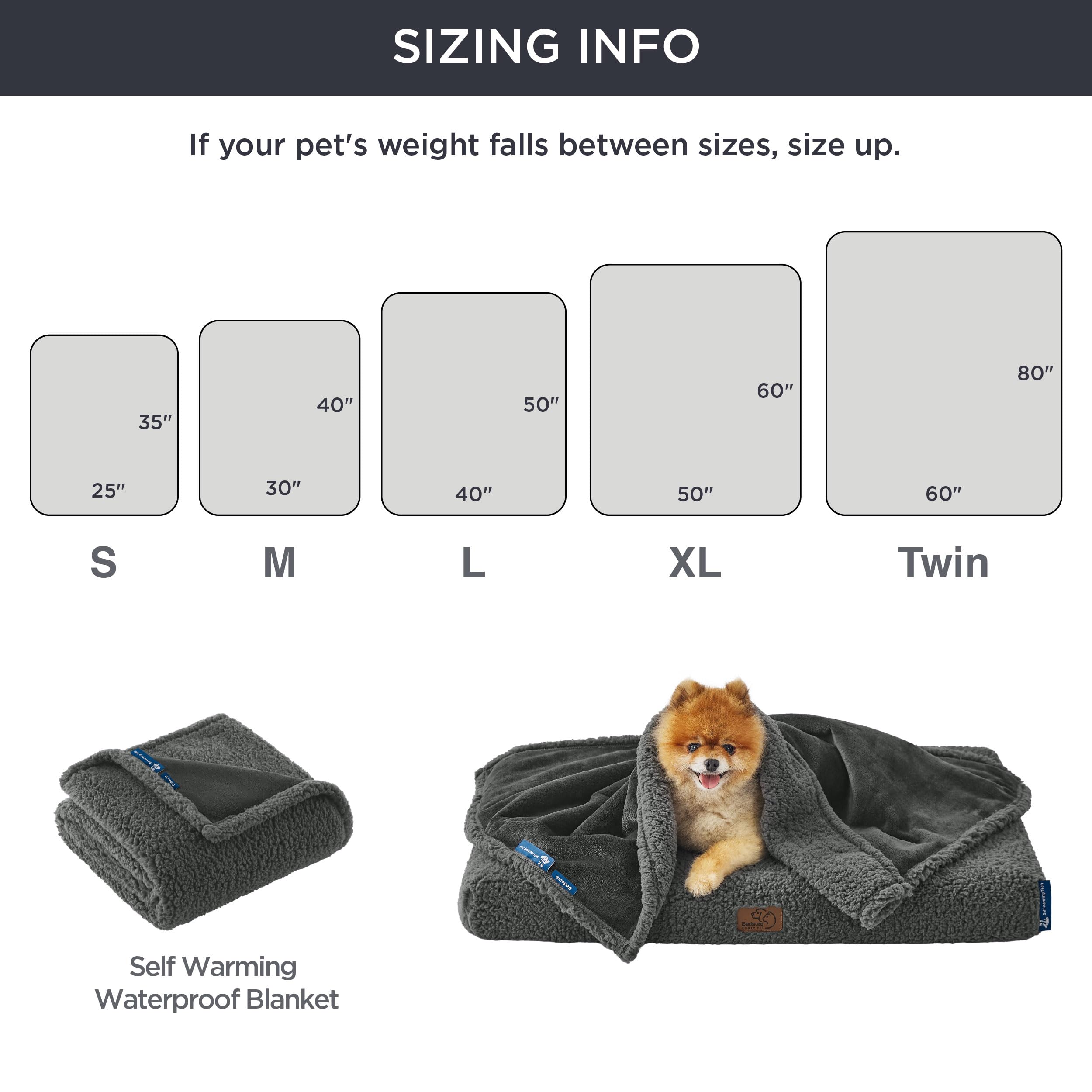 Bedsure self warming blanket portable-travel ready for car trips and hotel stays.
