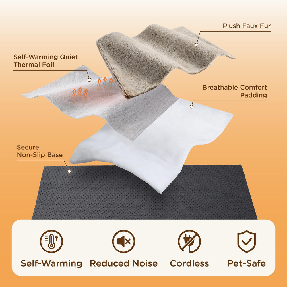 Bedsure self-warming pet pad removable cover demonstrates easy washing