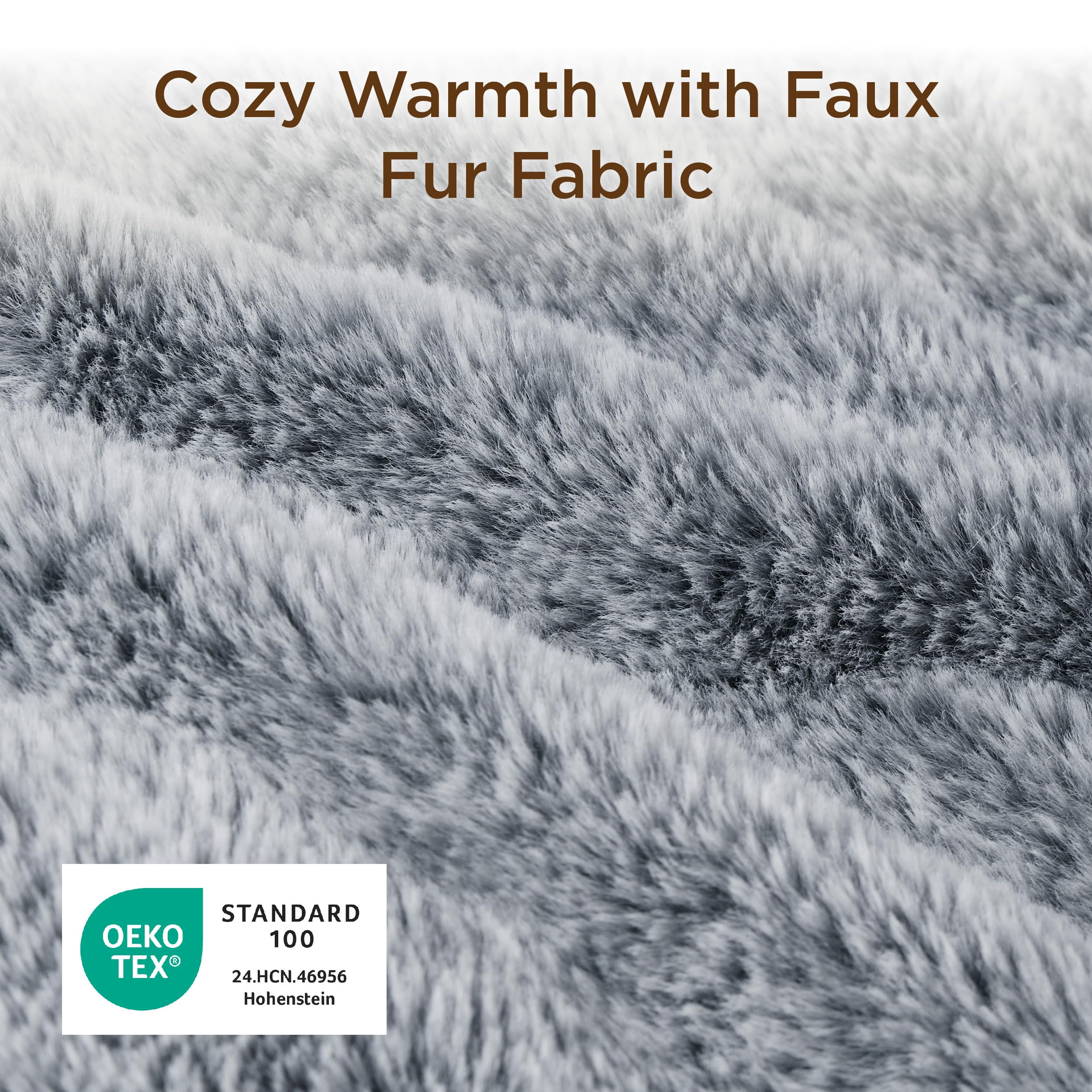 Bedsure self-warming pet pad travel-case-friendly fits carriers for on-the-go warmth.