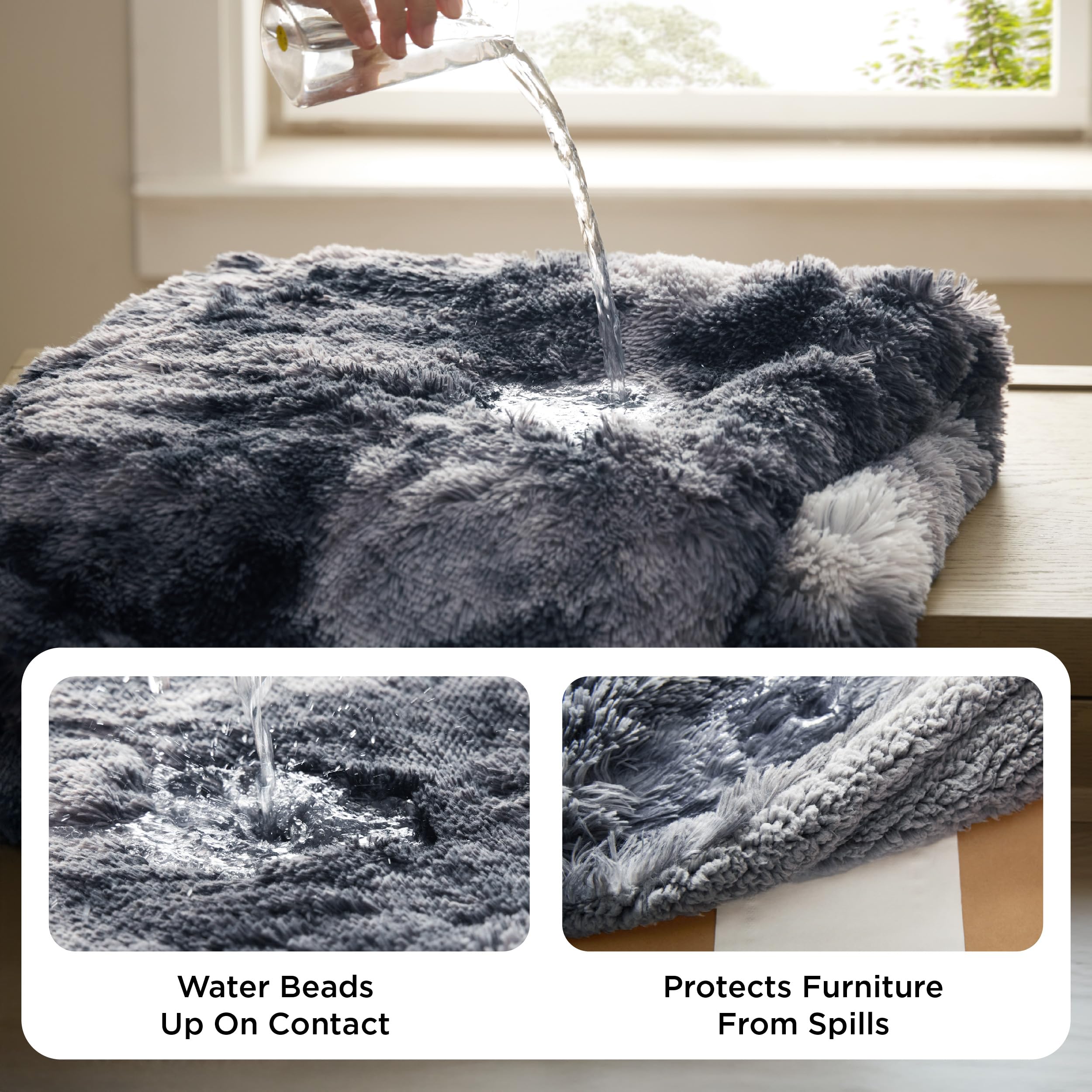 Bedsure sherpa fleece side softness offers plush warmth for curling up