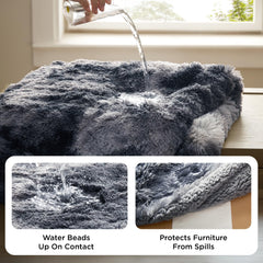 Bedsure sherpa fleece side softness offers plush warmth for curling up