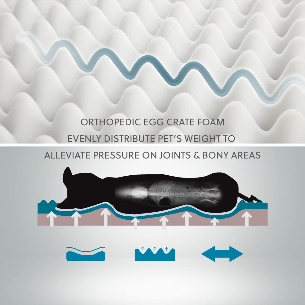 Bedsure care image highlighting easy-care, removable cover for quick cleaning.