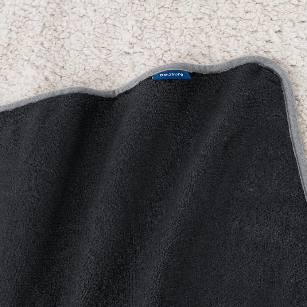 Bedsure travel-friendly blanket packed for hotel or car trips