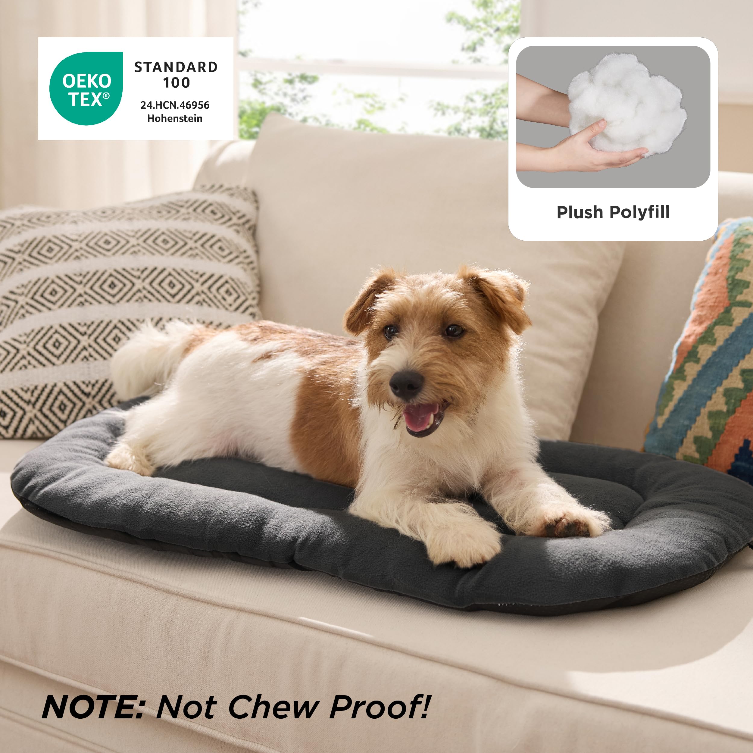 Bedsure ultra-soft fleece texture closeup emphasizes gentle cushioning for restful snoozes