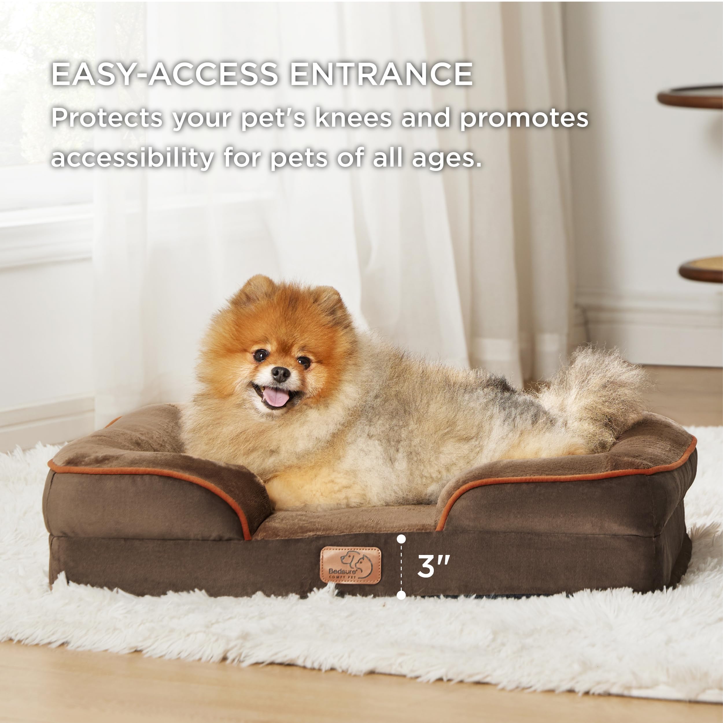 Bedsure velvety soft flannel fabric close-up conveys cozy naps